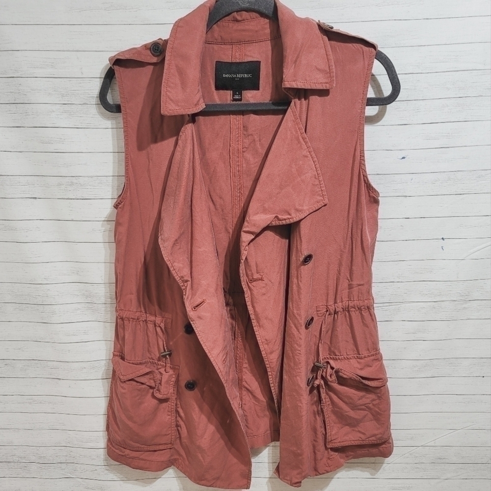 Banana Republic Bossa Nova Safari Vest,  Size Small